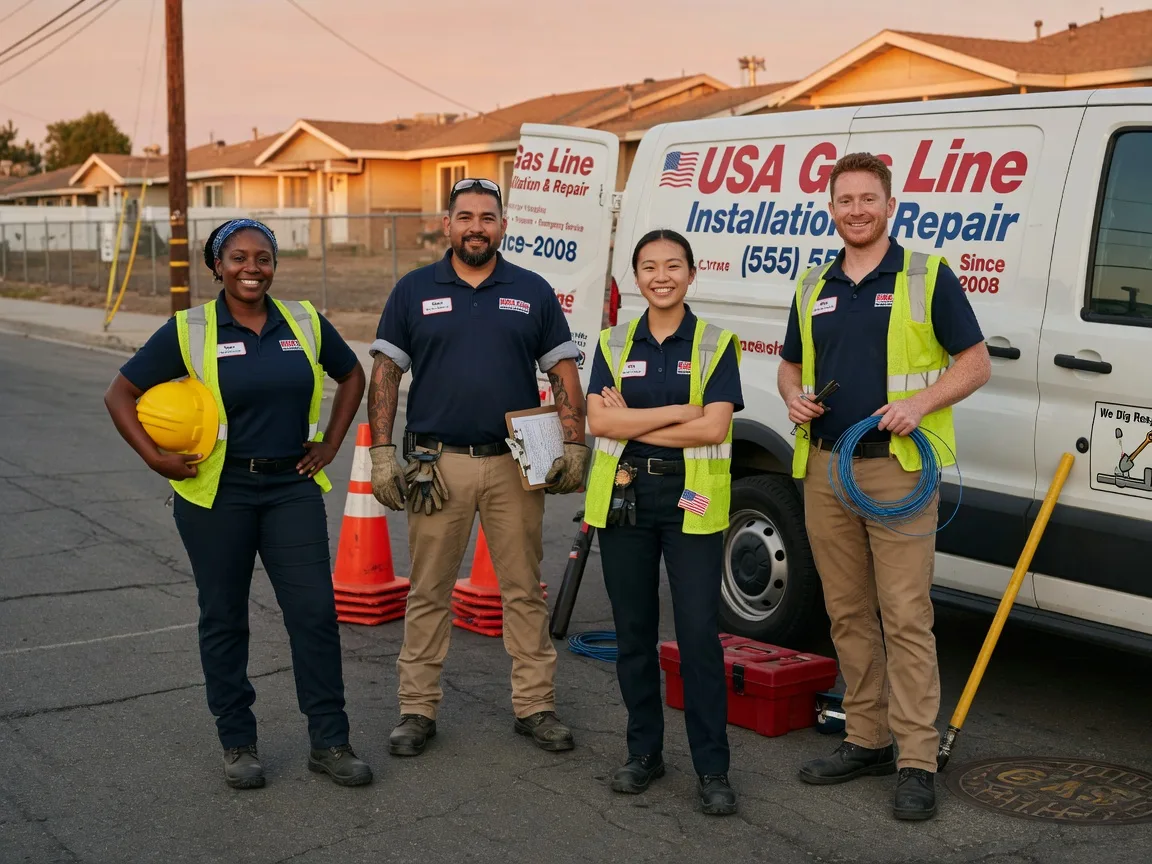 Gas Line Installation company in Toano, VA